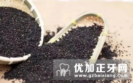 黑芝麻粉的作用与功效